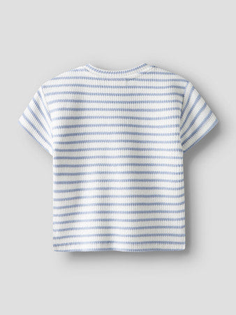 Lil' Atelier Baby Tadeo T-shirt Zen Blue