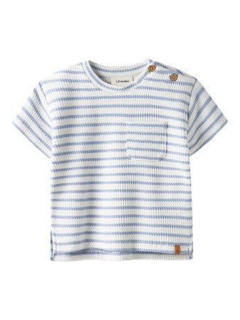 Lil' Atelier Baby Tadeo T-shirt Zen Blue
