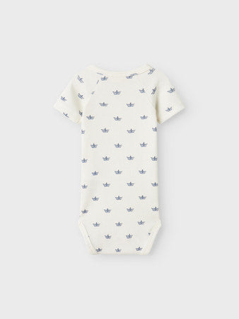 Lil' Atelier Baby Lavo Eni romper Coconut Milk PAPER BOAT