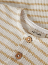 Lil' Atelier Baby Tadeo ss loose suit Coconut Milk MOJAVE DESERT