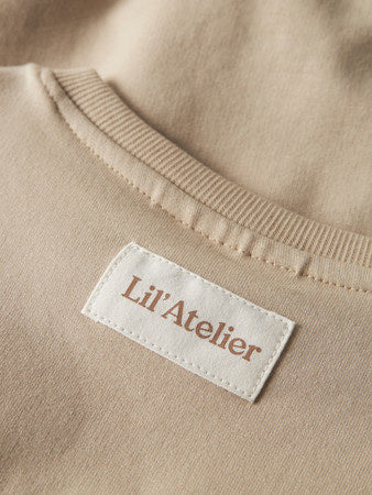 Lil' Atelier Mini Nomads sweat T-shirt Irish Cream