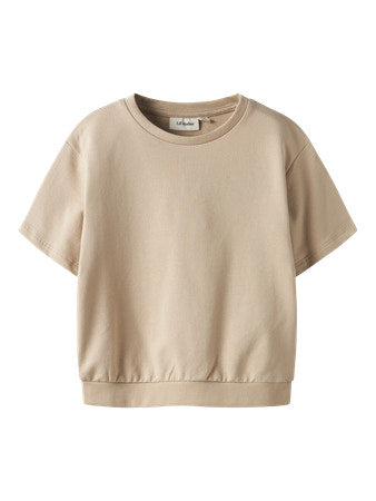 Lil' Atelier Mini Nomads sweat T-shirt Irish Cream