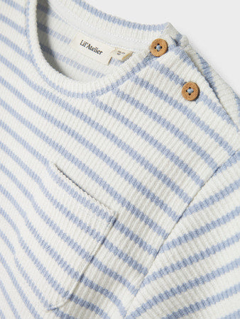 Lil' Atelier Mini Tadeo T-shirt Zen Blue