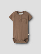 Lil' Atelier Baby Dolan joe ss body Coca Mocha