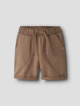 Lil' Atelier Mini Omas sweat shorts Coca Mocha
