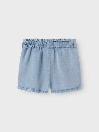Lil' Atelier Mini Holly denim shorts Medium Blue Denim