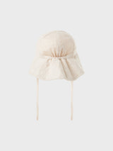 Lil' Atelier Baby Tarou zonnehoedje Bleached Sand
