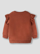 Lil' Atelier Baby Ilondon res ls sweat bru Maple Syrup
