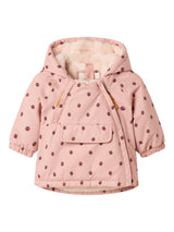 Lil' Atelier Baby Lasnow05 jas Misty Rose LADYBUG