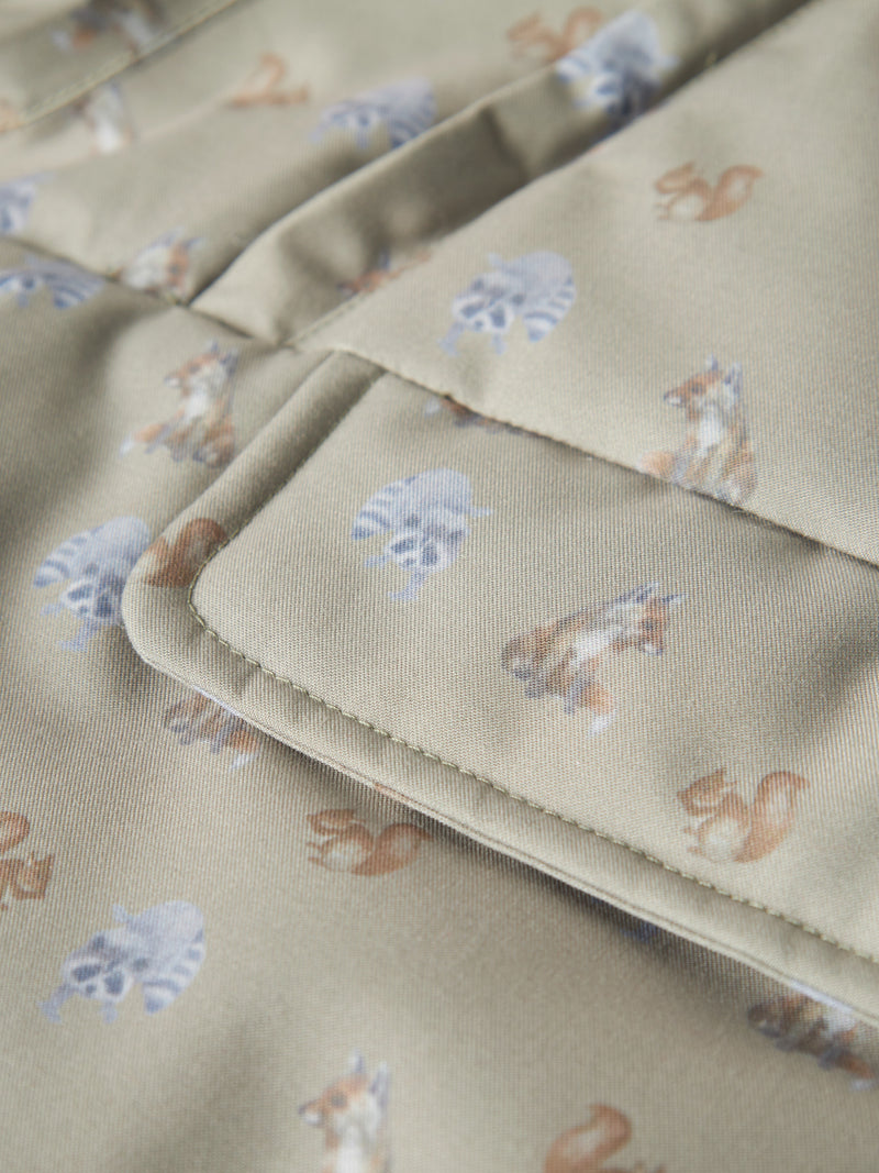 Lil' Atelier Baby Lasnow05 jas Overland Trek ANIMALS