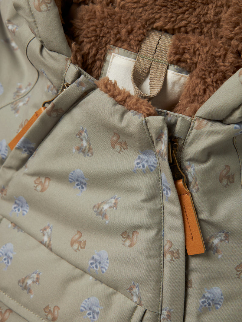 Lil' Atelier Baby Lasnow05 jas Overland Trek ANIMALS