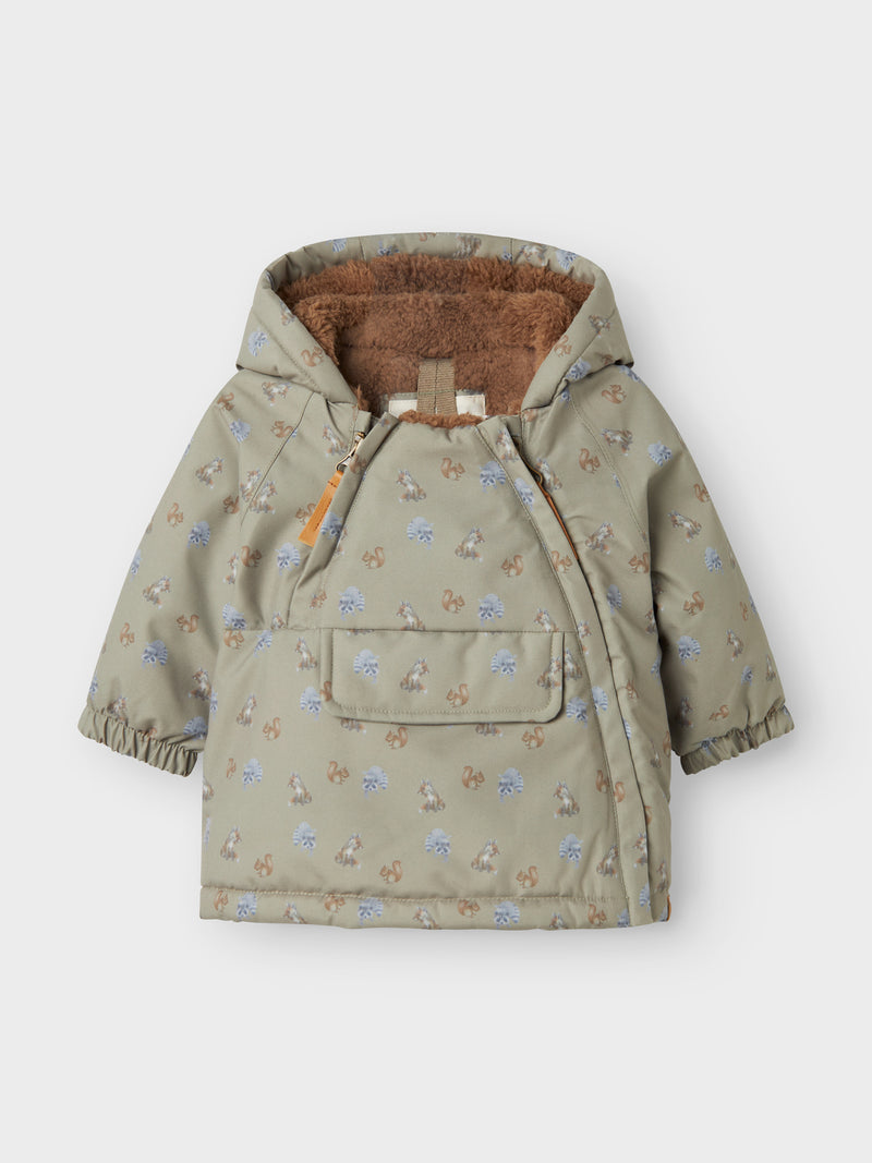 Lil' Atelier Baby Lasnow05 jas Overland Trek ANIMALS
