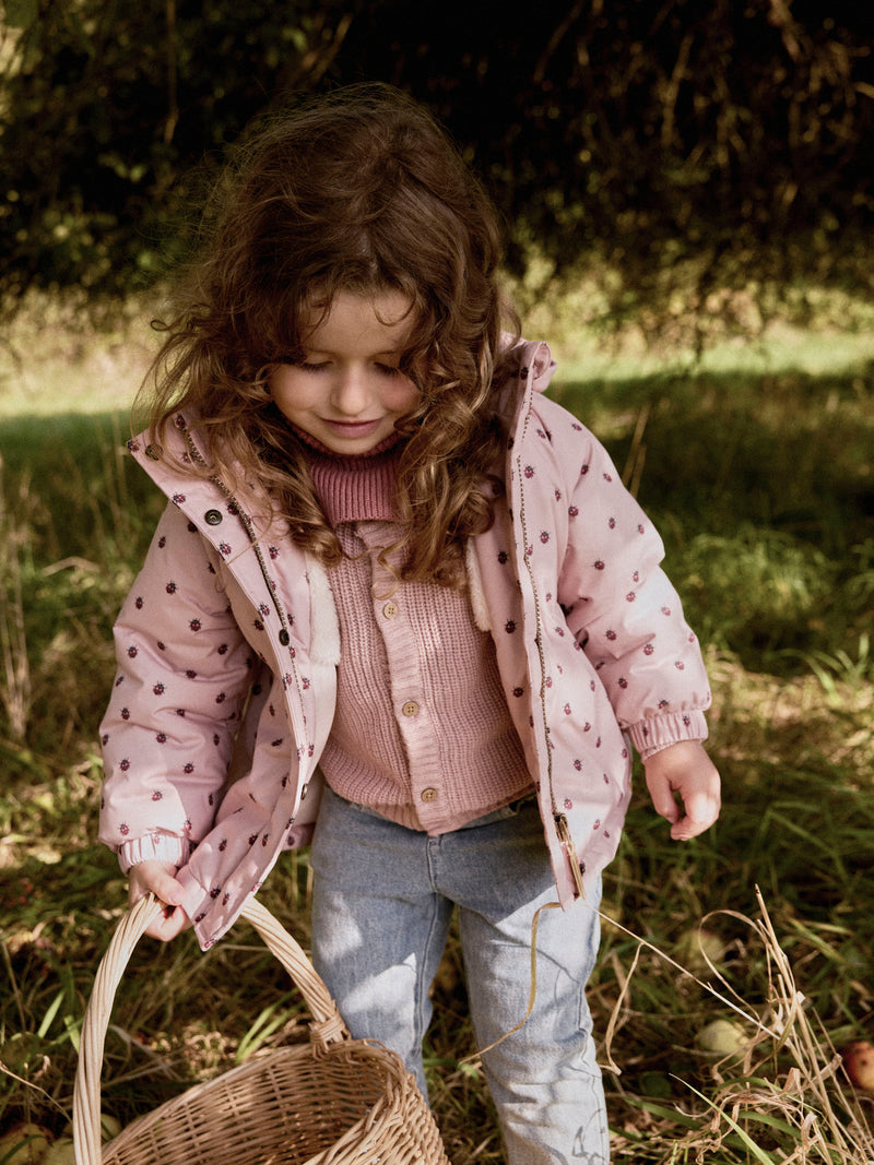 Lil' Atelier Mini Lasnow05 jas Misty Rose LADYBUG