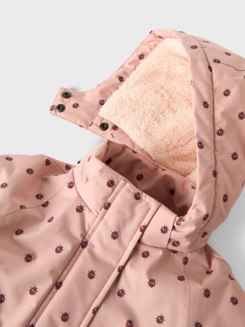 Lil' Atelier Mini Lasnow05 jas Misty Rose LADYBUG