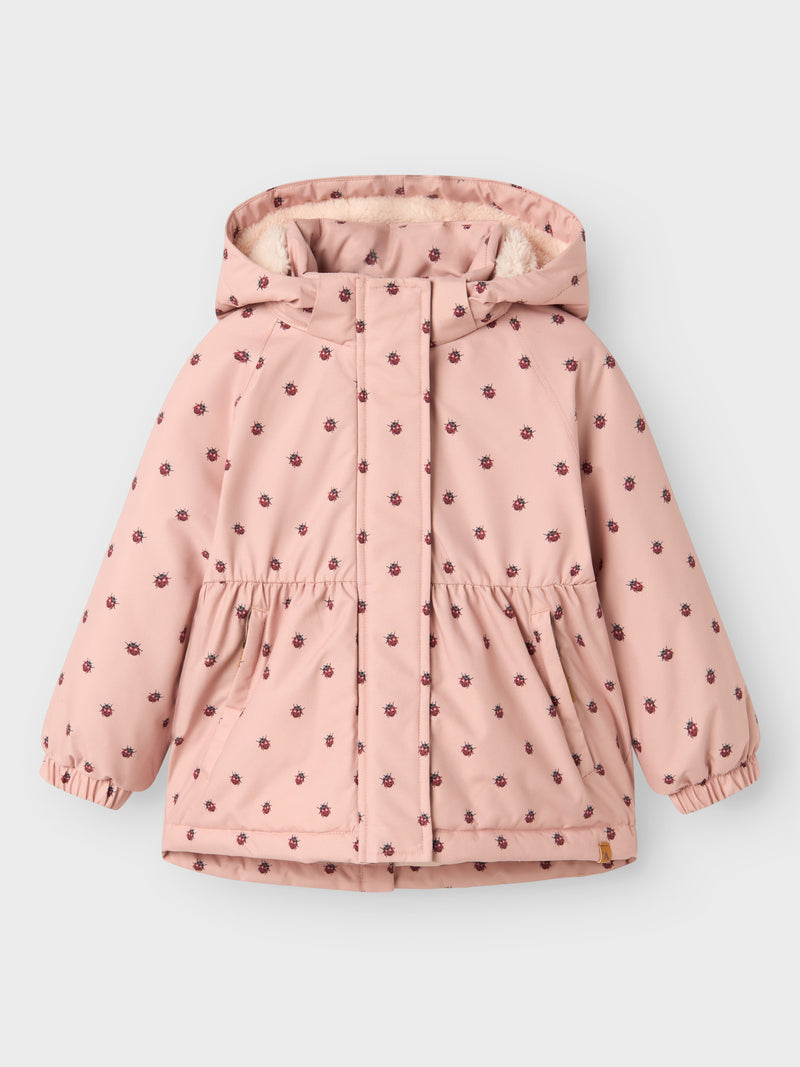 Lil' Atelier Mini Lasnow05 jas Misty Rose LADYBUG