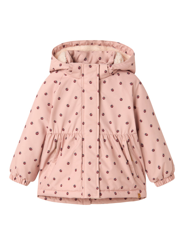 Lil' Atelier Mini Lasnow05 jas Misty Rose LADYBUG