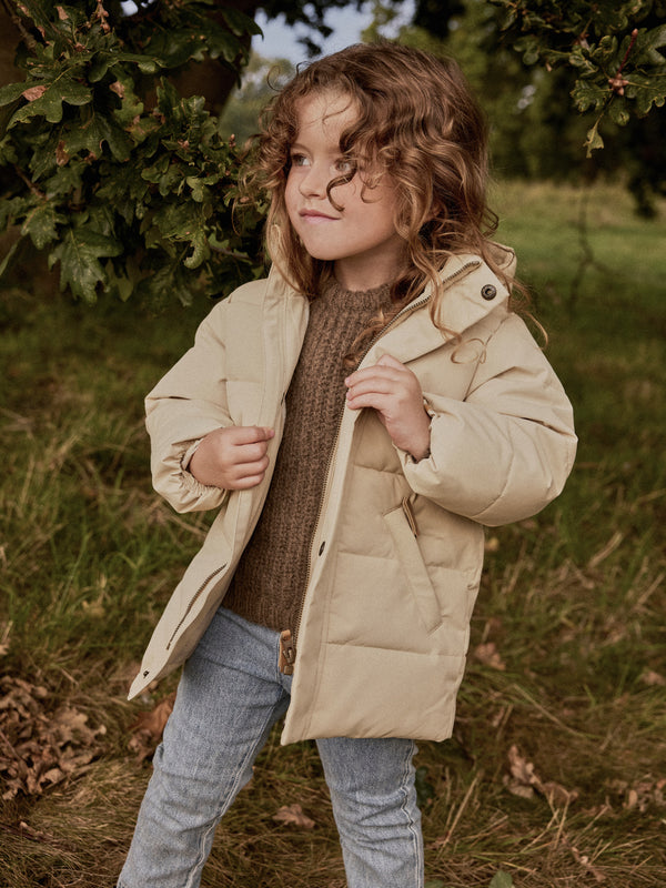 Lil' Atelier Mini Lamedow03 jas Oxford Tan