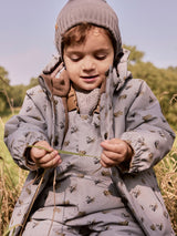 Lil' Atelier Mini Lasnow10 jas Ultimate Grey AIRPLANES