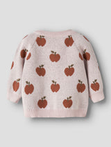 Lil' Atelier Baby Lulio knit cardigan noos Hushed Violet