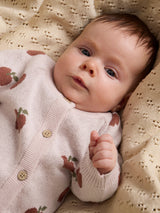 Lil' Atelier Baby Lulio knit cardigan noos Hushed Violet