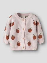 Lil' Atelier Baby Lulio knit cardigan noos Hushed Violet
