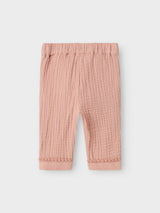 Lil' Atelier Baby Lulu broek Misty Rose