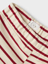 Lil' Atelier Mini Limia wide pants  Turtledove RED DAHLIA