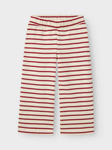 Lil' Atelier Mini Limia wide pants  Turtledove RED DAHLIA