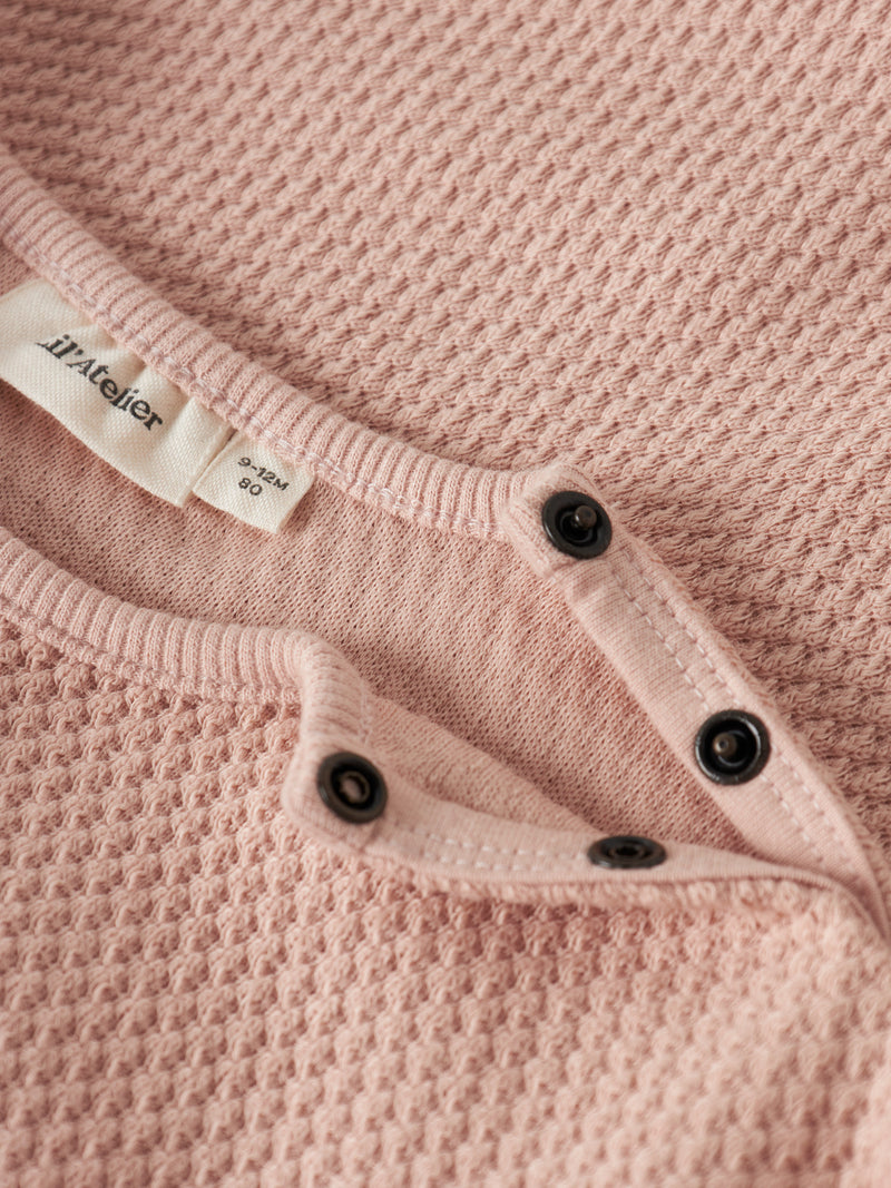 Lil' Atelier Baby Noella sweater Cameo Rose