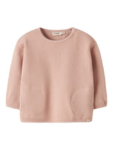 Lil' Atelier Baby Noella sweater Cameo Rose