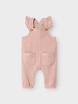 Lil' Atelier Baby Noella overall Cameo Rose