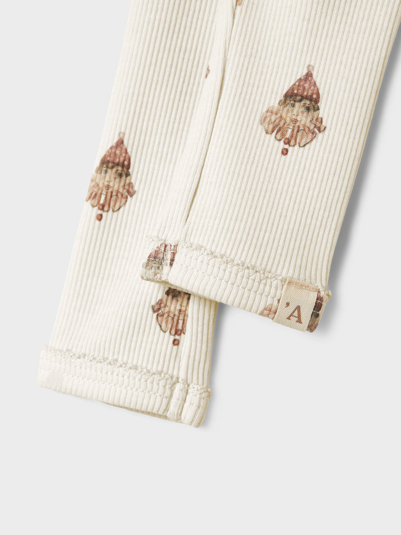 Lil' Atelier Baby Lavo Eki legging Pastel Parchment