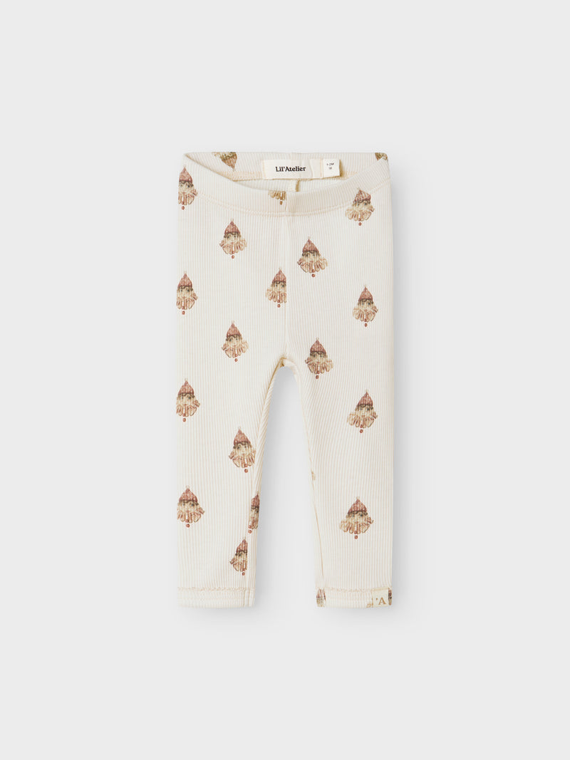 Lil' Atelier Baby Lavo Eki legging Pastel Parchment