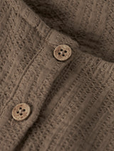 Lil' Atelier Mini Rosita Liu jurk Sepia Tint