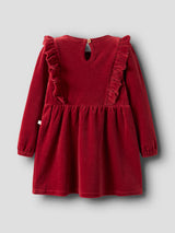 Lil' Atelier Mini Saga Sag jurk Red Dahlia