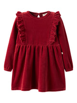 Lil' Atelier Mini Saga Sag jurk Red Dahlia