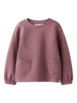 Lil' Atelier Mini Kilano Rut sweater Nostalgia Rose