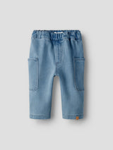 Lil' Atelier Baby Lulia NBM baggy jeans Medium Blue Denim