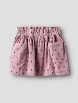 Lil' Atelier Mini Somba Cord rok Violet Ice DOTS