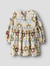 Lil' Atelier Mini Talia jurk Coconut Milk