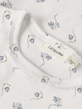 Lil' Atelier Mini Gayo Sag shirt Coconut Milk Bell Flower