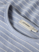 Lil' Atelier Mini Baja shirt Zen Blue