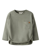 Lil' Atelier Mini London Bo sweater Seagrass
