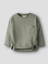 Lil' Atelier Mini London Bo sweater Seagrass