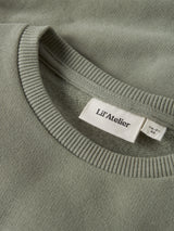 Lil' Atelier Mini London Bo sweater Seagrass