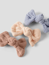Lil' Atelier Mini Torina 3-pack haarspeldjes Zen Blue W. NOVELLE PEACH + ROEBUCK