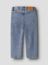 Lil' Atelier Mini Nadie wide jeans Medium Blue Denim