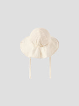 Lil' Atelier Baby Folly zonnehoedje Coconut Milk