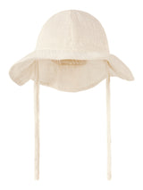 Lil' Atelier Baby Folly zonnehoedje Coconut Milk