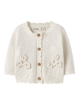 Lil' Atelier Baby Dola vest Coconut Milk